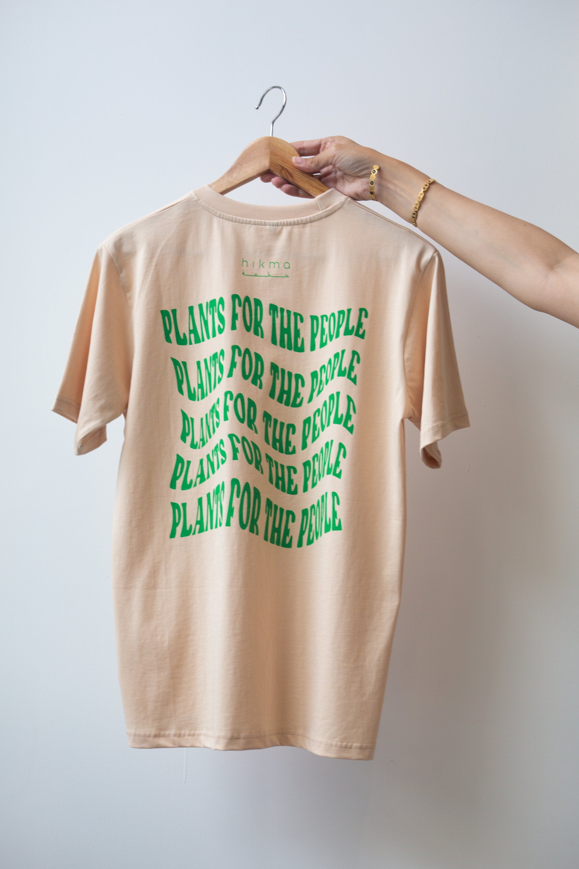 Plants for the People cotton t-shirts
