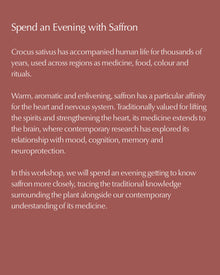Saffron, the Golden Medicine