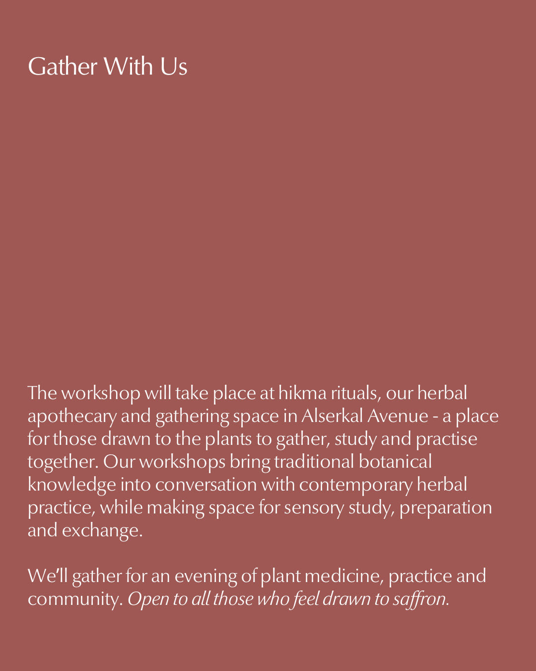 Saffron, the Golden Medicine
