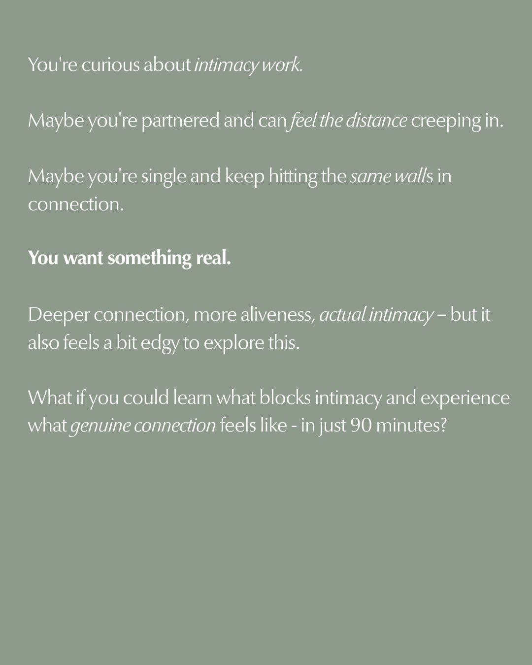 The Art of Connection